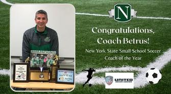 Ryan Betrus Named NYS Coach of the Year