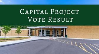 Capital Project Vote Result