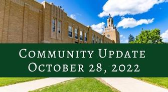 Community Update October 28, 2022
