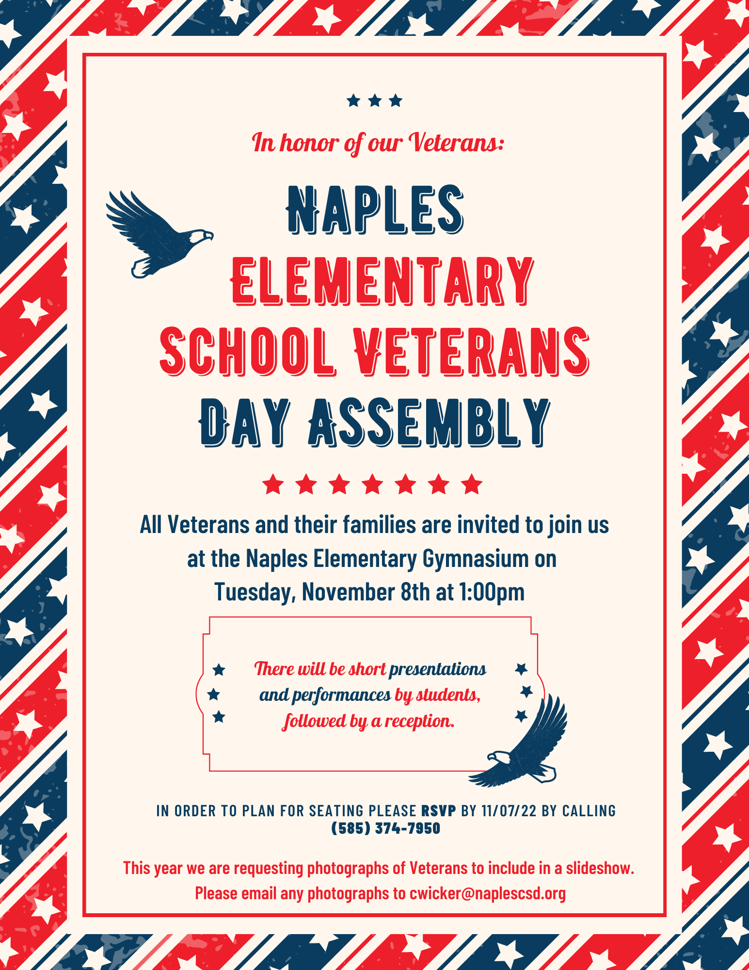 Naples ES Veterans Day Assembly