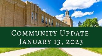 Community Update January 13, 2023
