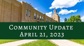Community Update April 21, 2023