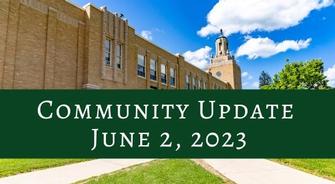 Community Update - June 2, 2023