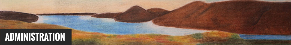 Student artwork image of lake.